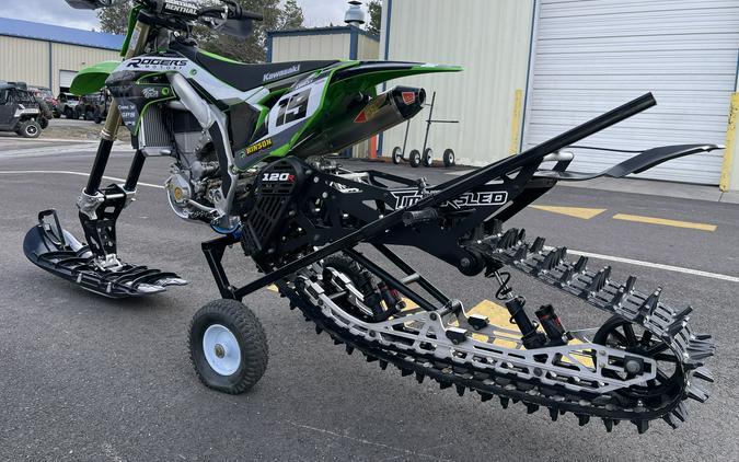 2021 Timbersled KAWASAKI KX450 WITH 120R SNOWBIKE KIT