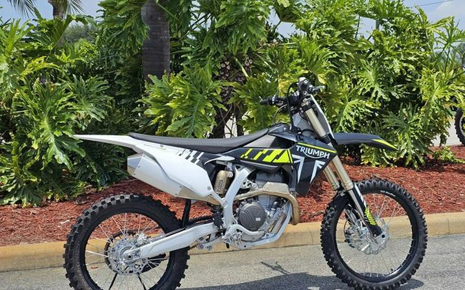 2024 Triumph TF 250-X Racing/Yellow/Black/White 250-X