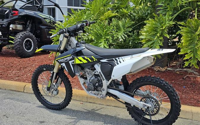 2024 Triumph TF 250-X Racing/Yellow/Black/White 250-X