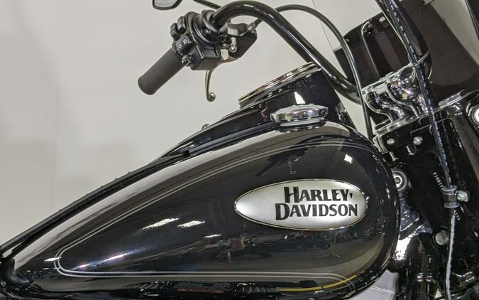 2024 Harley-Davidson Heritage Classic Vivid Black (Black Finish w/Laced Wheels)