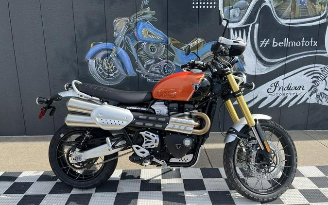 2024 Triumph Scrambler 1200 XE Baja Orange / Phantom Black