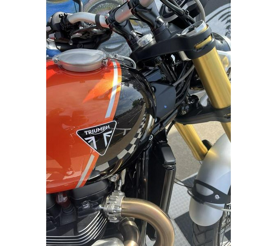 2024 Triumph Scrambler 1200 XE Baja Orange / Phantom Black