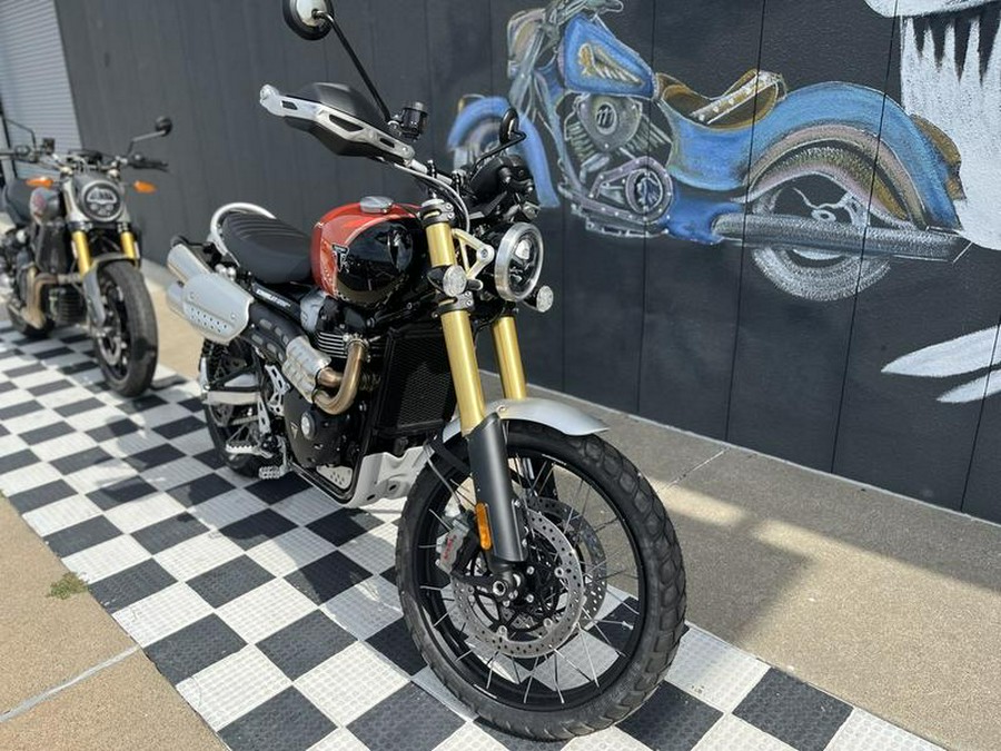 2024 Triumph Scrambler 1200 XE Baja Orange / Phantom Black