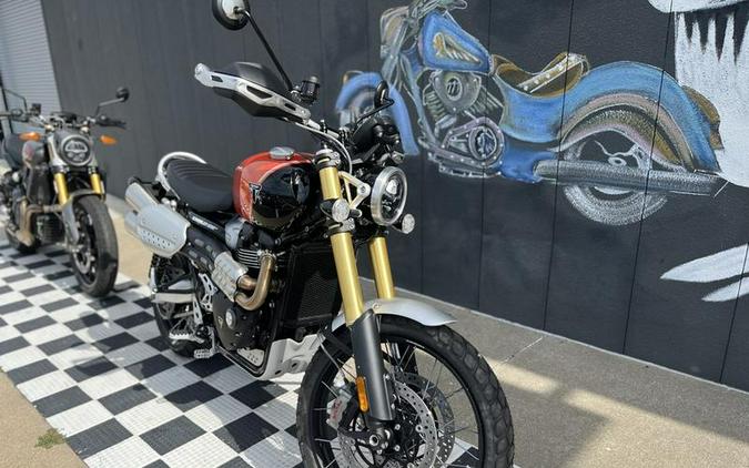 2024 Triumph Scrambler 1200 XE Baja Orange / Phantom Black