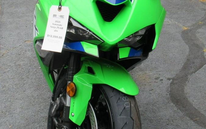 2026 Kawasaki Ninja® ZX™-6R ABS