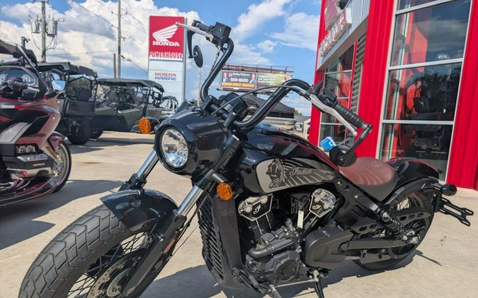 2022 Indian Motorcycle® Scout® Bobber Twenty Black Metallic
