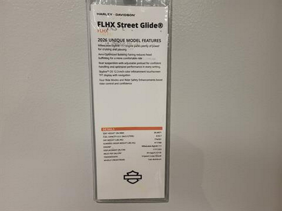 2026 Harley-Davidson Street Glide®