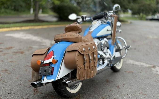 2018 Indian Chief Vintage ABS Sky Blue Over Pearl White
