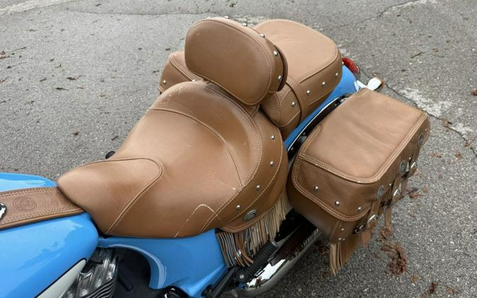 2018 Indian Chief Vintage ABS Sky Blue Over Pearl White