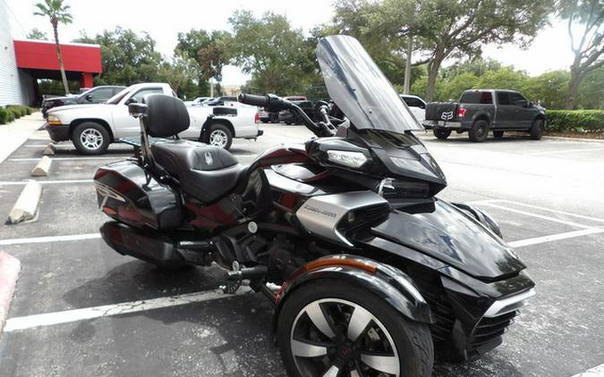 2016 Can-Am Spyder F3 T 6-Speed Semi-Automatic (SE6) Radio