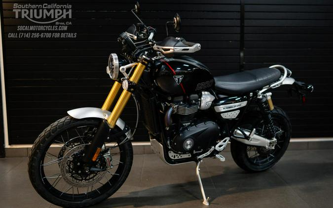 2025 Triumph Scrambler 1200 XE Phantom Black Storm Grey