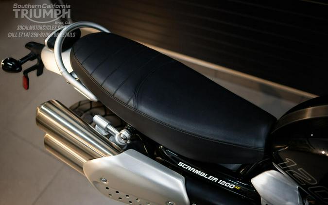 2025 Triumph Scrambler 1200 XE Phantom Black Storm Grey
