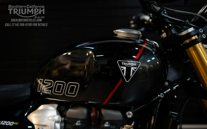 2025 Triumph Scrambler 1200 XE Phantom Black Storm Grey