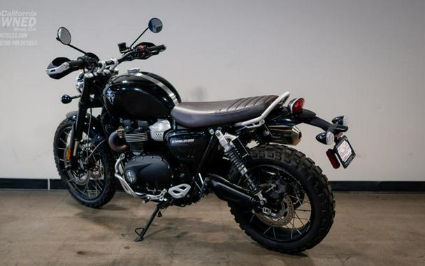 2024 Triumph Scrambler 1200 X Sapphire Black