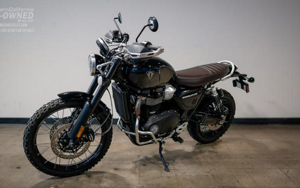 2024 Triumph Scrambler 1200 X Sapphire Black