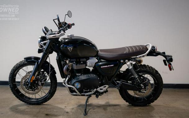 2024 Triumph Scrambler 1200 X Sapphire Black