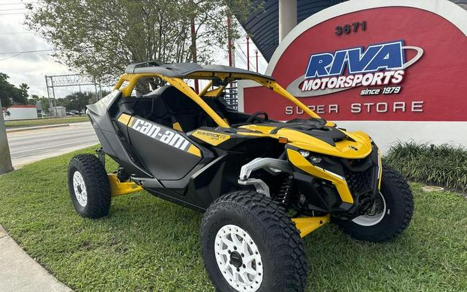 2024 Can-Am® Maverick R X RS with Smart-Shox Carbon Black & Neo Yellow