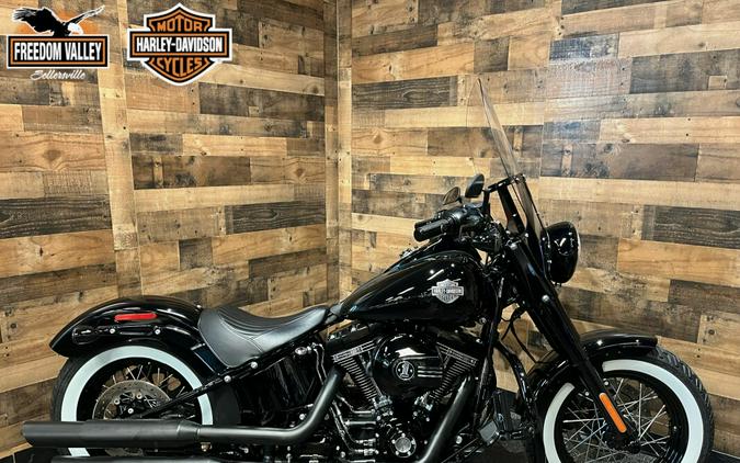 2017 Harley-Davidson® Softail Slim® S Vivid Black FLSS