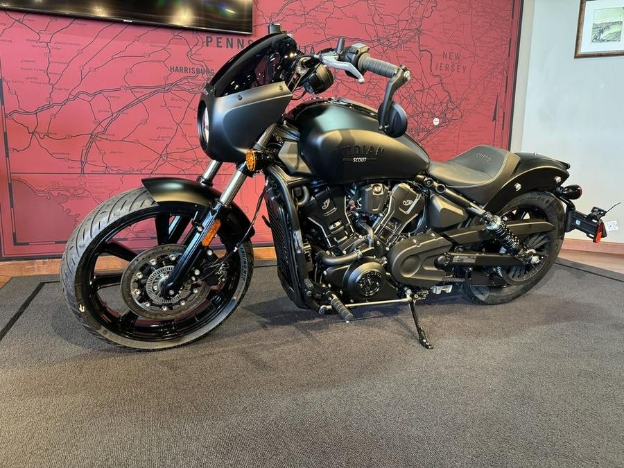 2025 Indian Motorcycle® Sport Scout® Limited +Tech Black Smoke