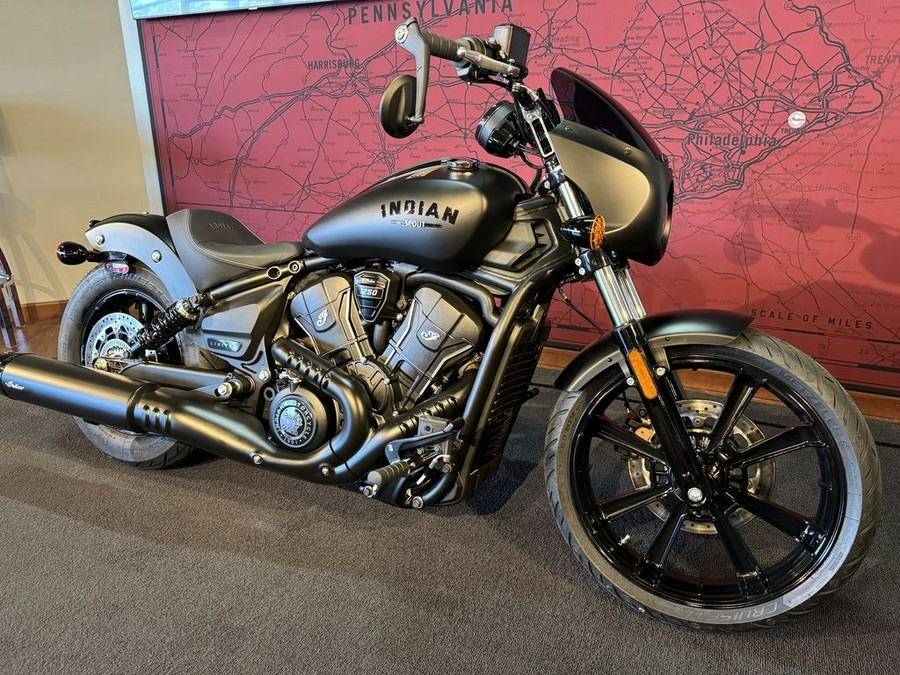 2025 Indian Motorcycle® Sport Scout® Limited +Tech Black Smoke