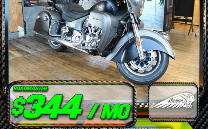 2020 Indian Motorcycle® Roadmaster® Titanium Smoke/Thunder Black Smoke