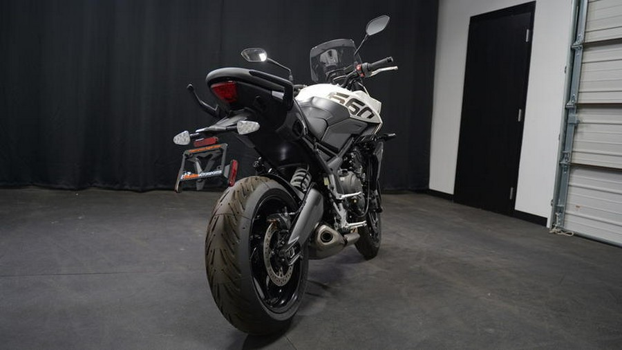 2025 Triumph Tiger Sport 660 Crystal White