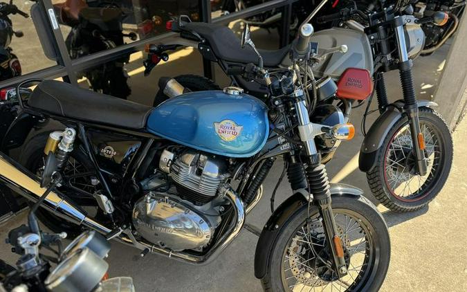 2023 Royal Enfield INT650 Ventura Blue