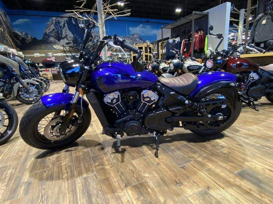 2022 Indian Motorcycle® Scout® Bobber Twenty ABS Spirit Blue Metallic