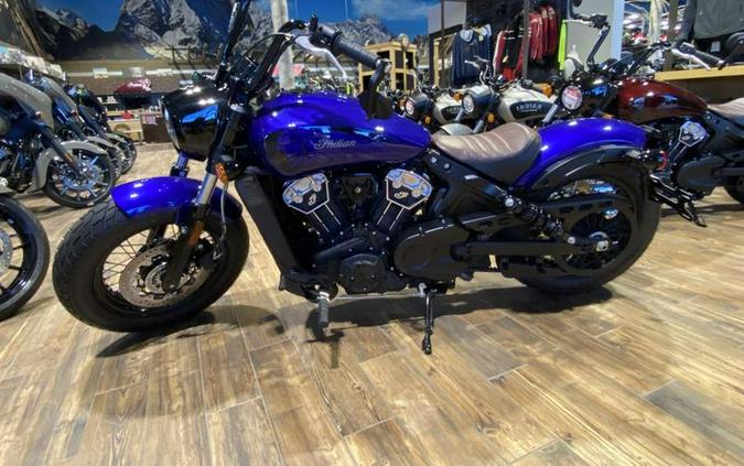 2022 Indian Motorcycle® Scout® Bobber Twenty ABS Spirit Blue Metallic