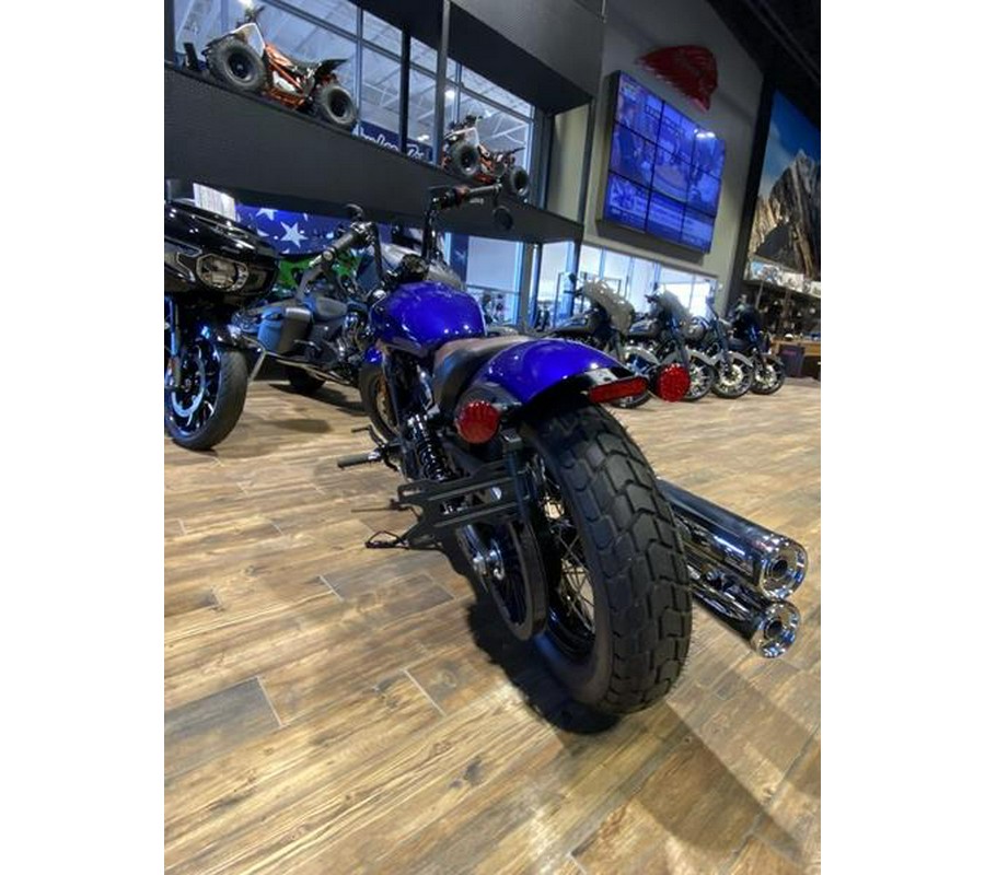 2022 Indian Motorcycle® Scout® Bobber Twenty ABS Spirit Blue Metallic