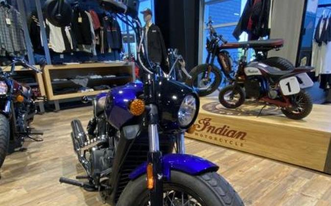 2022 Indian Motorcycle® Scout® Bobber Twenty ABS Spirit Blue Metallic