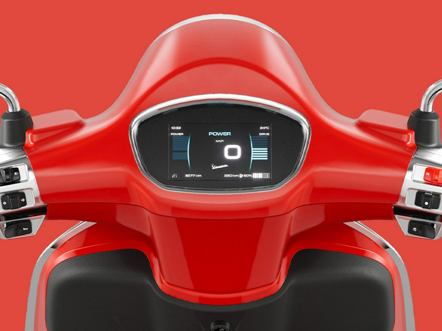 2025 Vespa Elettrica Red 70
