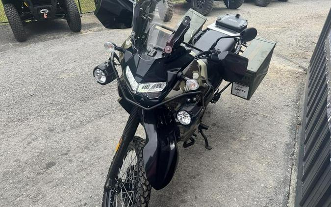 2025 Kawasaki KLR®650 Adventure ABS Cypher Camo Beige