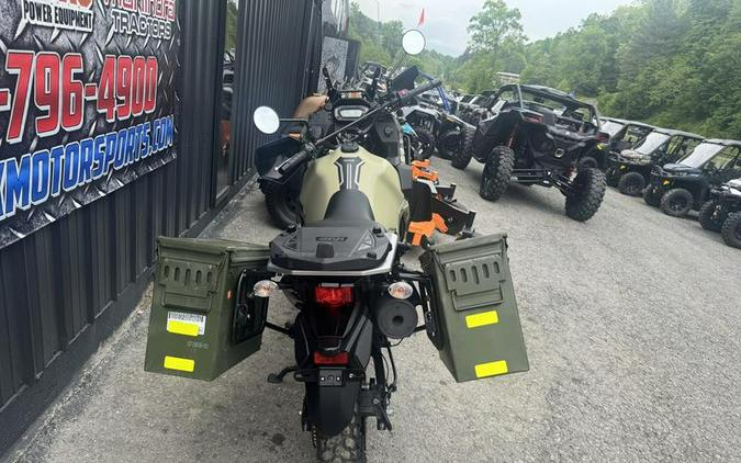 2025 Kawasaki KLR®650 Adventure ABS Cypher Camo Beige