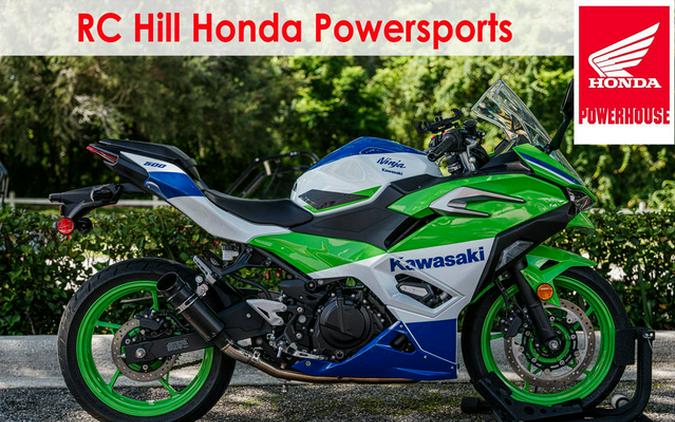 2024 Kawasaki Ninja 500 SE 40th Anniversary Edition ABS