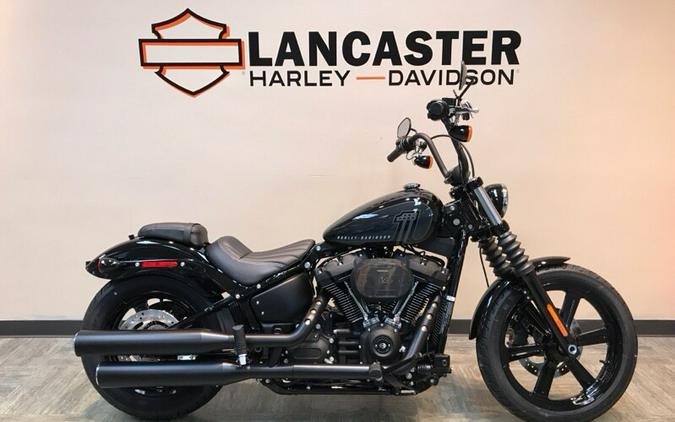 2024 Harley-Davidson Street Bob 114 Vivid Black FXBBS