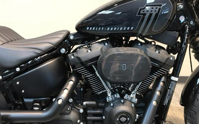 2024 Harley-Davidson Street Bob 114 Vivid Black FXBBS