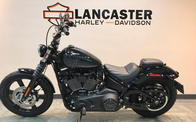 2024 Harley-Davidson Street Bob 114 Vivid Black FXBBS