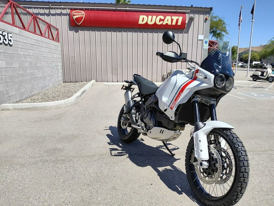 2024 Ducati Desertx White Livery