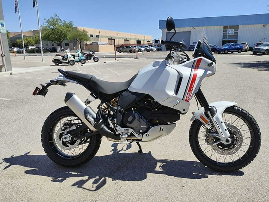 2024 Ducati Desertx White Livery