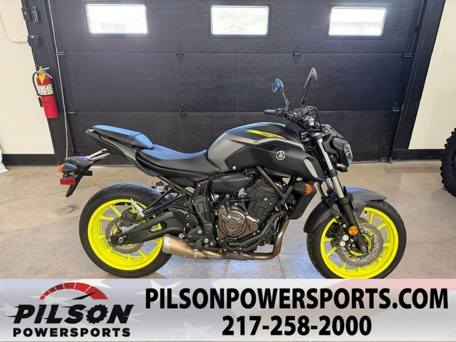 2018 Yamaha MT 07