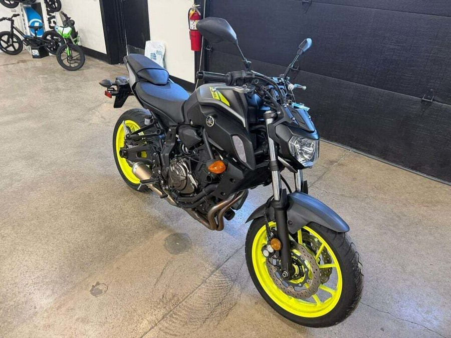 2018 Yamaha MT 07