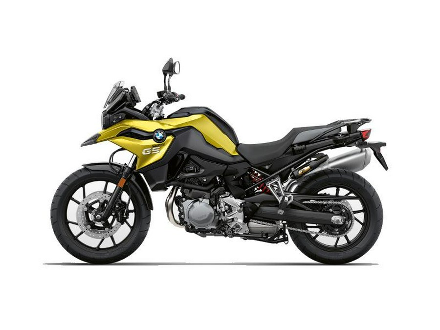 2020 BMW F 750 GS Austin Yellow Metallic