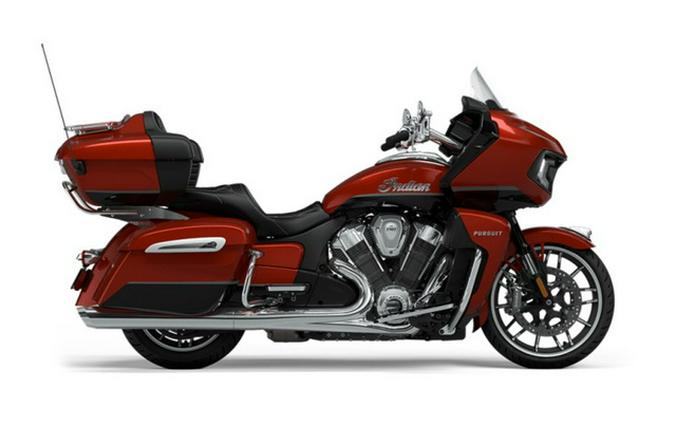 2024 Indian Pursuit Limited With Powerband Audio Package Icon Copper Metallic