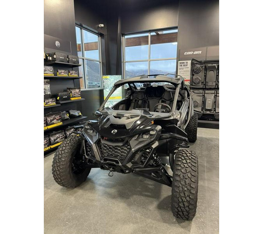 2026 Can-Am® Maverick R X RS with Smart-Shox Triple Black