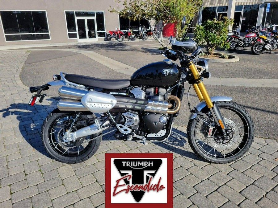 2026 Triumph Scrambler 1200 XE Sapphire black