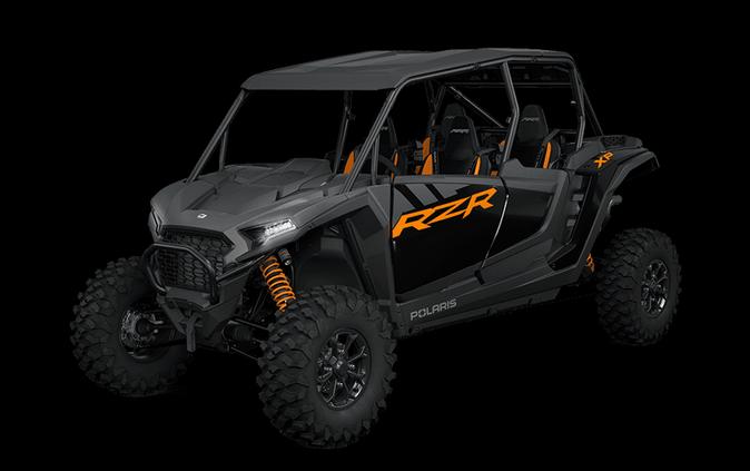 New 2024 POLARIS RZR XP 4 1000 PREMIUM MATTE TITANIUM AND ONYX BLACK