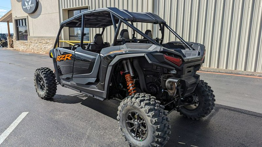 New 2024 POLARIS RZR XP 4 1000 PREMIUM MATTE TITANIUM AND ONYX BLACK