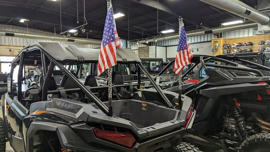 New 2024 POLARIS RZR XP 4 1000 PREMIUM MATTE TITANIUM AND ONYX BLACK