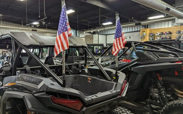 New 2024 POLARIS RZR XP 4 1000 PREMIUM MATTE TITANIUM AND ONYX BLACK